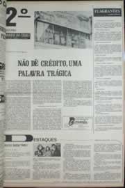 Página do jornal Correio do Ceará de agosto de 1972
