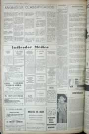 Página do jornal Correio do Ceará de agosto de 1972
