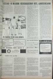 Página do jornal Correio do Ceará de agosto de 1972