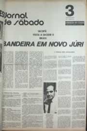Página do jornal Correio do Ceará de agosto de 1972
