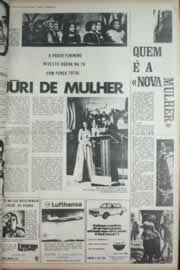 Página do jornal Correio do Ceará de agosto de 1972