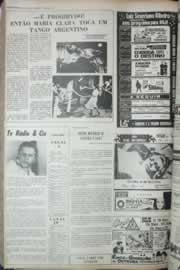 Página do jornal Correio do Ceará de agosto de 1972