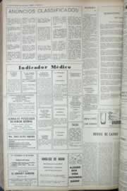 Página do jornal Correio do Ceará de agosto de 1972