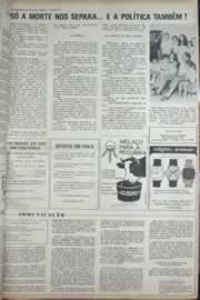 Página do jornal Correio do Ceará de agosto de 1972