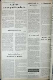 Página do jornal Correio do Ceará de agosto de 1972