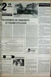 Página do jornal Correio do Ceará de agosto de 1972