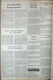 Página do jornal Correio do Ceará de setembro de 1972