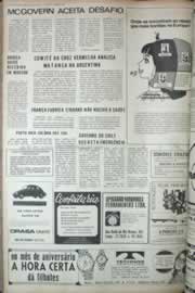 Página do jornal Correio do Ceará de setembro de 1972