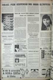 Página do jornal Correio do Ceará de setembro de 1972