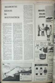 Página do jornal Correio do Ceará de setembro de 1972