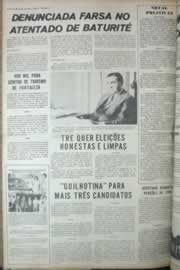 Página do jornal Correio do Ceará de setembro de 1972