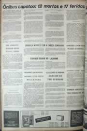 Página do jornal Correio do Ceará de setembro de 1972