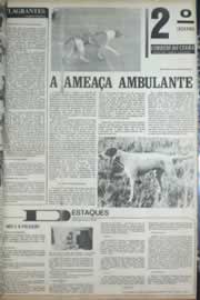 Página do jornal Correio do Ceará de setembro de 1972