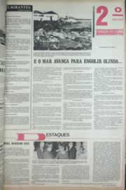 Página do jornal Correio do Ceará de setembro de 1972