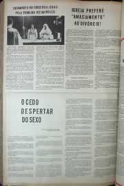 Página do jornal Correio do Ceará de setembro de 1972