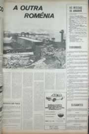 Página do jornal Correio do Ceará de setembro de 1972