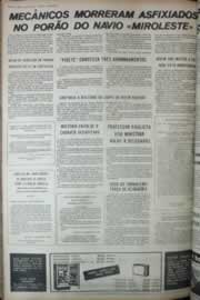 Página do jornal Correio do Ceará de setembro de 1972