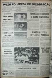 Página do jornal Correio do Ceará de setembro de 1972