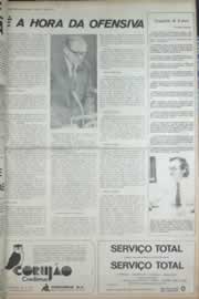 Página do jornal Correio do Ceará de setembro de 1972