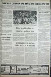 Página do jornal Correio do Ceará de setembro de 1972