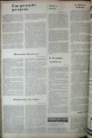 Página do jornal Correio do Ceará de setembro de 1972