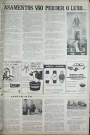 Página do jornal Correio do Ceará de setembro de 1972