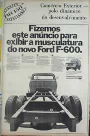Página do jornal Correio do Ceará de setembro de 1972