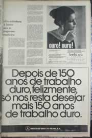 Página do jornal Correio do Ceará de setembro de 1972
