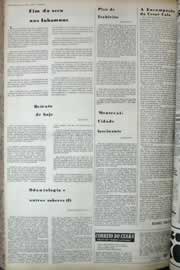 Página do jornal Correio do Ceará de setembro de 1972