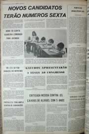 Página do jornal Correio do Ceará de setembro de 1972