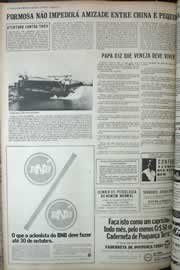 Página do jornal Correio do Ceará de setembro de 1972