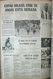 Página do jornal Correio do Ceará de setembro de 1972