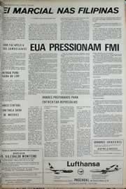 Página do jornal Correio do Ceará de setembro de 1972