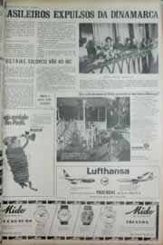 Página do jornal Correio do Ceará de setembro de 1972