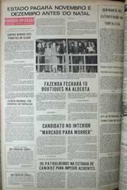 Página do jornal Correio do Ceará de setembro de 1972