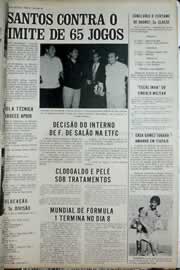 Página do jornal Correio do Ceará de setembro de 1972