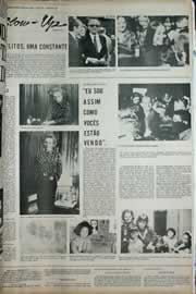 Página do jornal Correio do Ceará de setembro de 1972