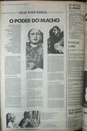 Página do jornal Correio do Ceará de setembro de 1972