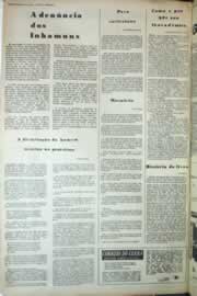 Página do jornal Correio do Ceará de outubro de 1972