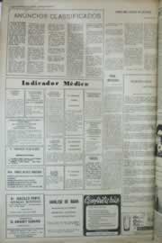 Página do jornal Correio do Ceará de outubro de 1972