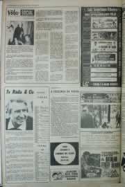 Página do jornal Correio do Ceará de outubro de 1972