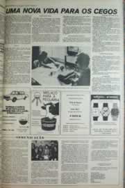 Página do jornal Correio do Ceará de outubro de 1972
