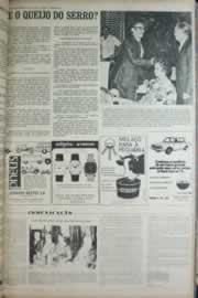 Página do jornal Correio do Ceará de outubro de 1972