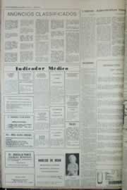 Página do jornal Correio do Ceará de outubro de 1972