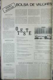 Página do jornal Correio do Ceará de outubro de 1972