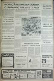 Página do jornal Correio do Ceará de outubro de 1972