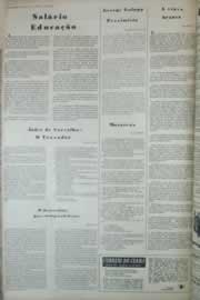 Página do jornal Correio do Ceará de outubro de 1972