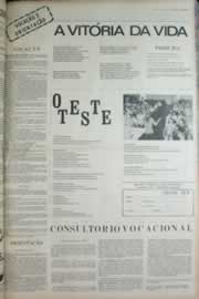 Página do jornal Correio do Ceará de outubro de 1972