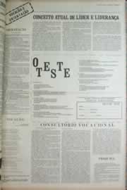Página do jornal Correio do Ceará de outubro de 1972