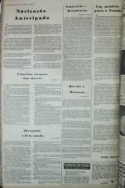 Página do jornal Correio do Ceará de outubro de 1972